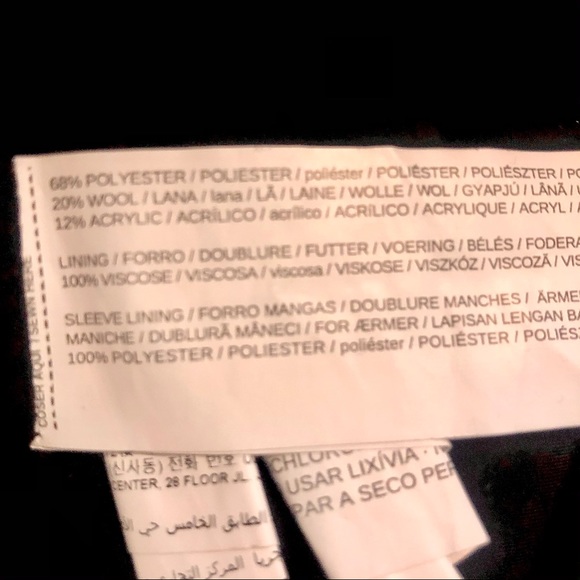 Mango Wool Herringbone Flecked Coat - Picture 5 of 6